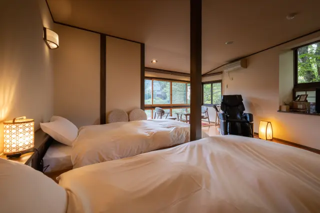 ベッド派に人気の洋室