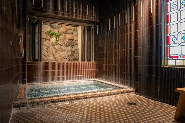 24時間利用可能な貸切風呂