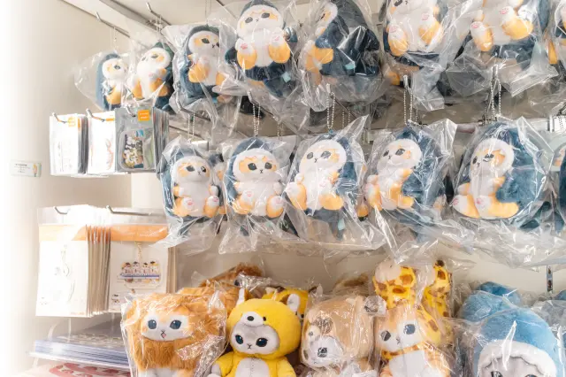 バリエーション豊かなぬいぐるみも