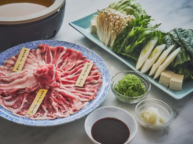 特製出汁とポン酢で味わう「しゃぶしゃぶ夕食コース」