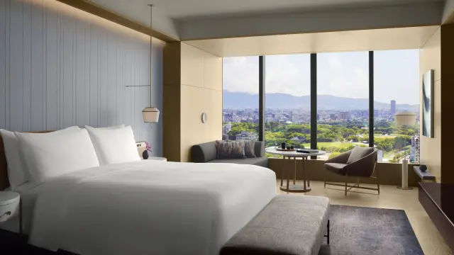 眺望抜群の客室
