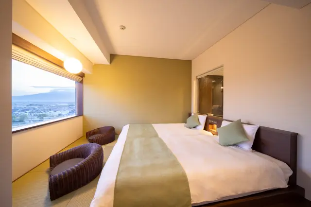 畳敷きエリアのある「TATAMI TWIN」はファミリーにも最適