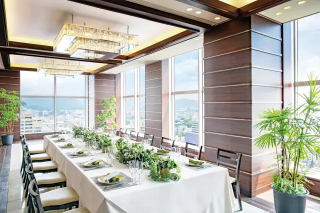 さまざまなシーンに使える個室も用意