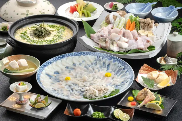 最高級の「とらふぐ」をはじめ絶品のふぐ料理を提供
