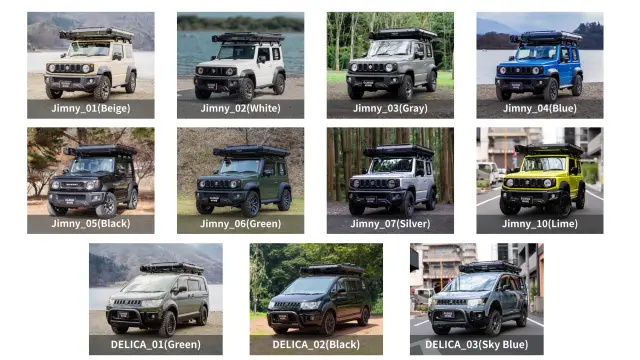 車両のラインナップも豊富（画像はサンプル例）