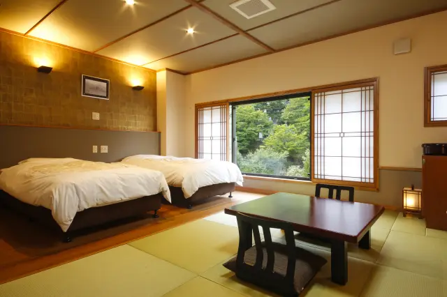 客室はコンセプトルームや露天風呂付きなど豊富なタイプを用意