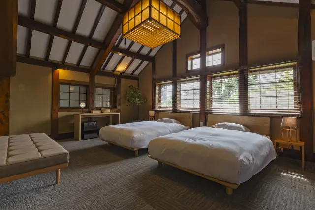 歴史的建造物でゆったりとした時間が流れる