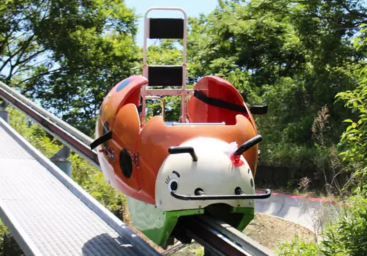 連接展望台「山頂城堡」與冒險站的「瓢蟲單軌列車」