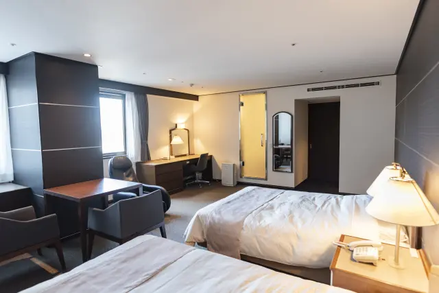 40㎡以上の広々とした洋室「デラックスツイン」