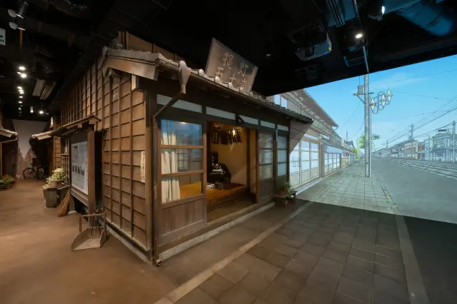 実際に建物内へ入って当時の生活を体感できる