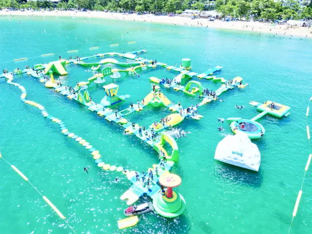 50以上の最新の水上アスレチックを遊び尽くそう