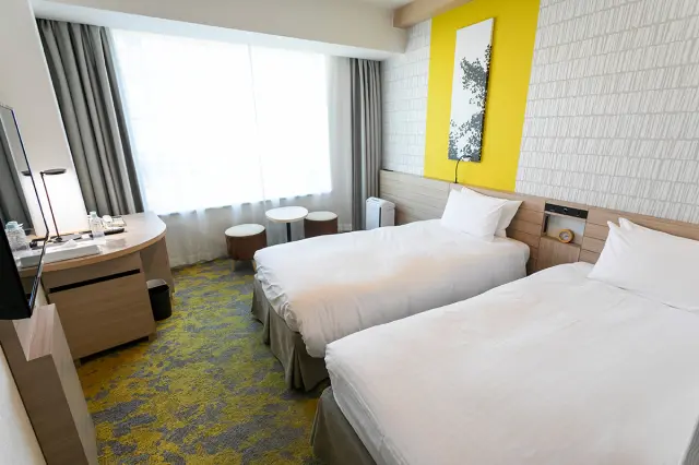 居住空間の広さが魅力の「スタンダードツインルーム」