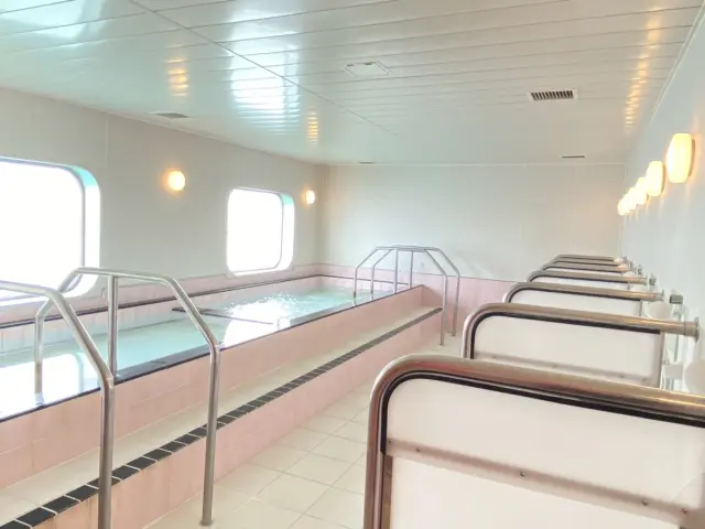 移動しながらのお風呂は滅多にない体験が可能