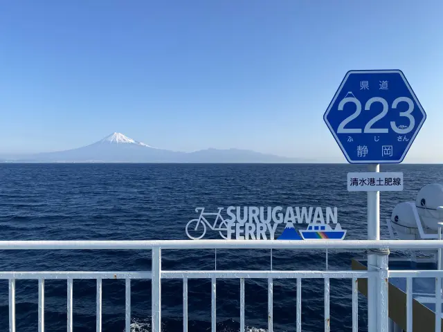 船上には県道223号の標識も