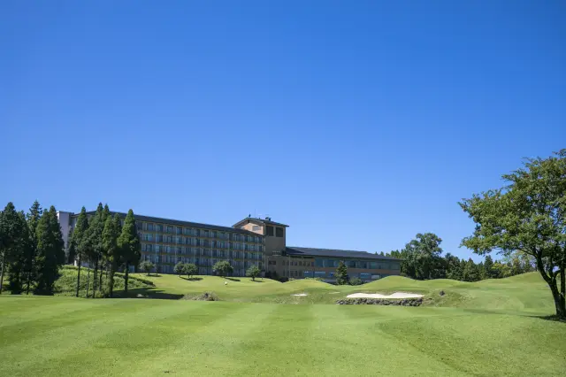 ゴルフ場東コース18番