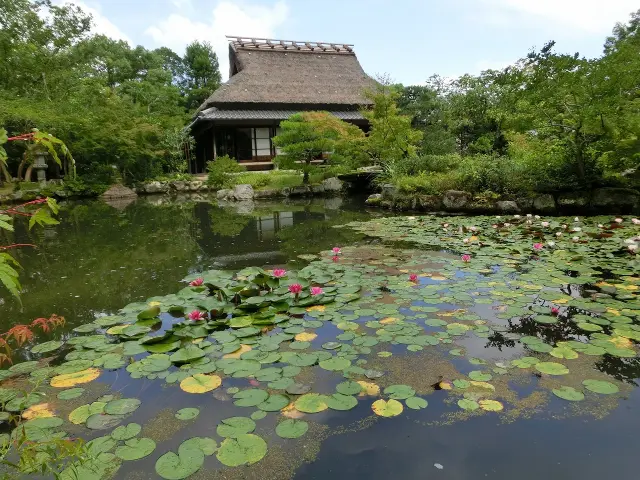 江戸時代前期に築かれた「前園」