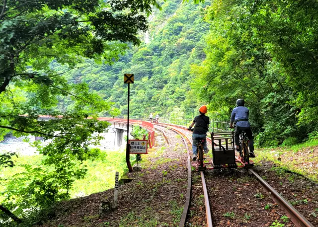 大自然が満喫できる渓谷コース
