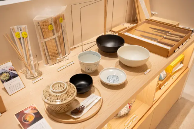 还有展现和风杂货细致职人工艺的商品