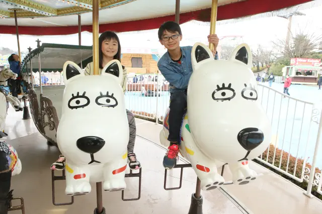 よみうりランドのマスコットキャラクター「ランドドッグ」