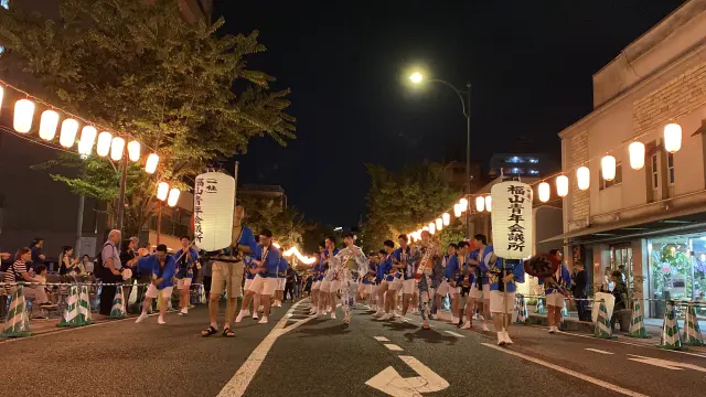 初日の二上りおどり大会