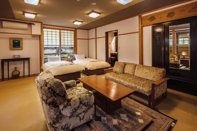 畳ベッドのツインルーム「La room」