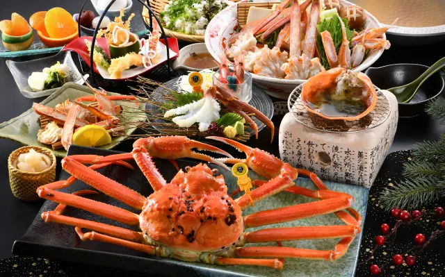 越前の海の幸を取り入れた会席料理