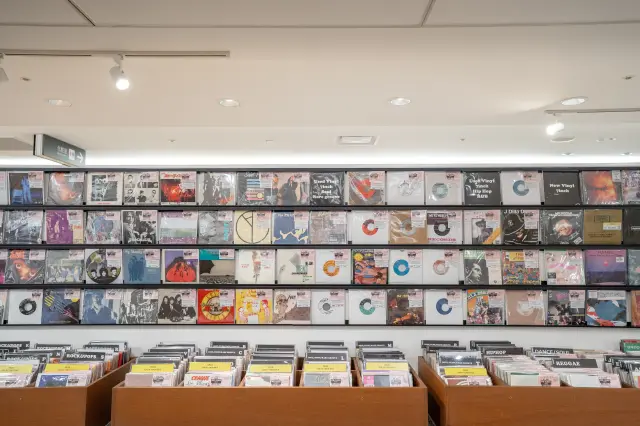 A wide selection of 7-inch singles