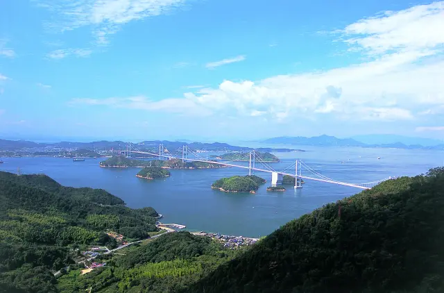 瀬戸内の絶景を眺める景色が自慢