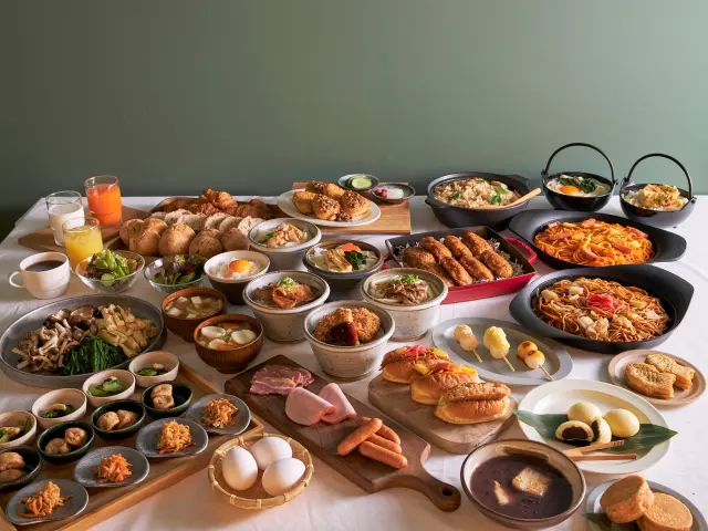 埼玉県の美味しい味覚が集まる朝食ブッフェ