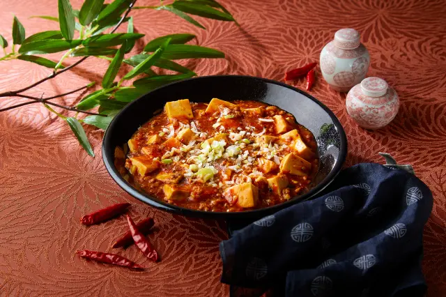 奥深い辛みとコクが調和する「天安麻婆豆腐」