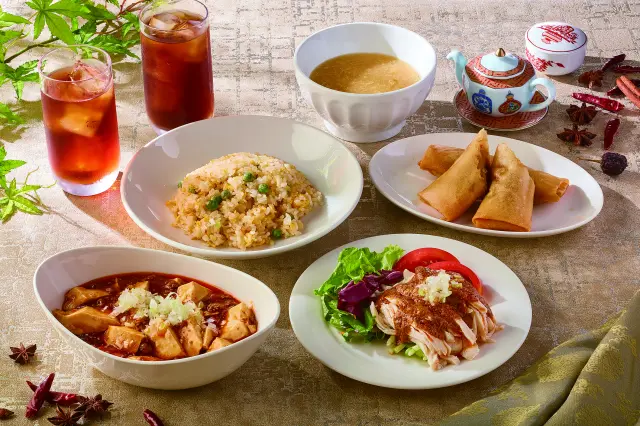名物を少しずつ楽しめる平日の昼限定プラン「茉莉花」