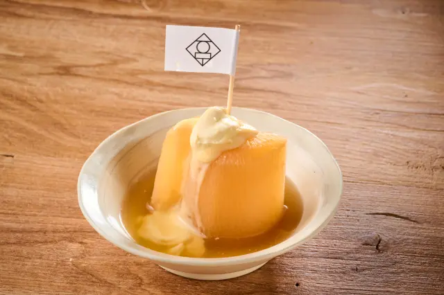 ちょい足しおでんのブルーチーズは大根にマッチ