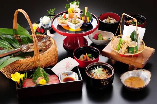 スタンダートコースの「深山会席」（一例）