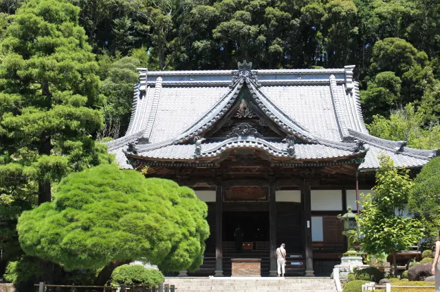 修善寺温泉街は、古刹の修禅寺を中心に開けた