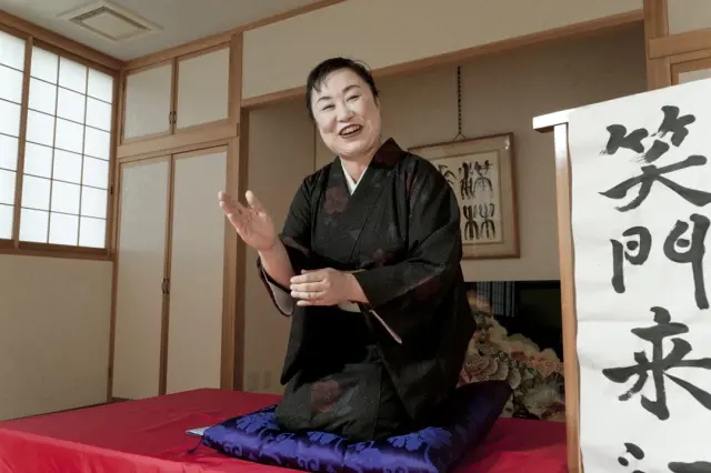 女将による落語がセットになったランチプランも人気