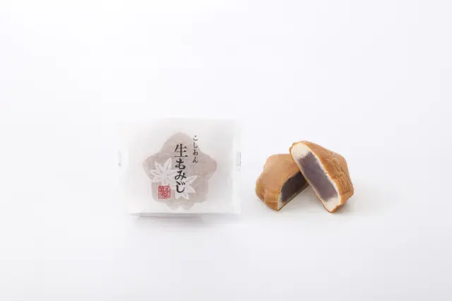 すっきりとした甘さと滑らかな舌触りが特徴の「生もみじ こしあん」