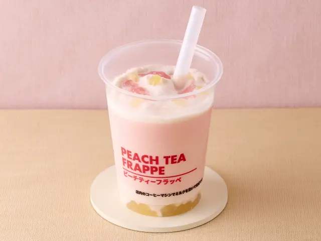 蜜桃茶冰沙 (日文：ピーチティーフラッペ)