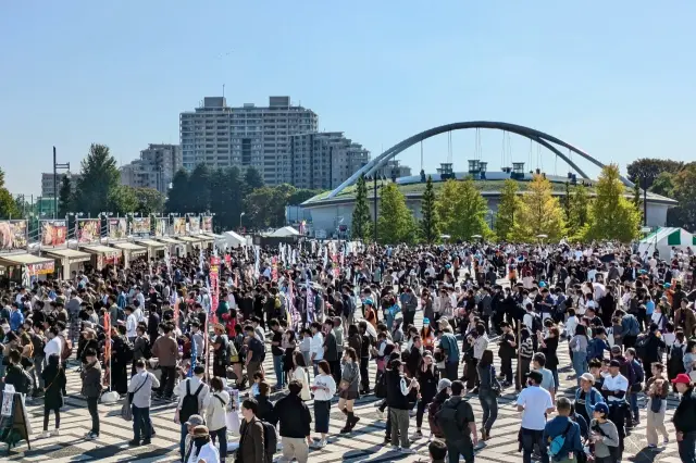 世界中から数多くのラーメンファンが集う