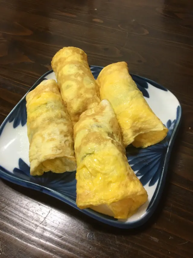 徳之島ならではの卵焼きを巻いた「たまごおにぎり」