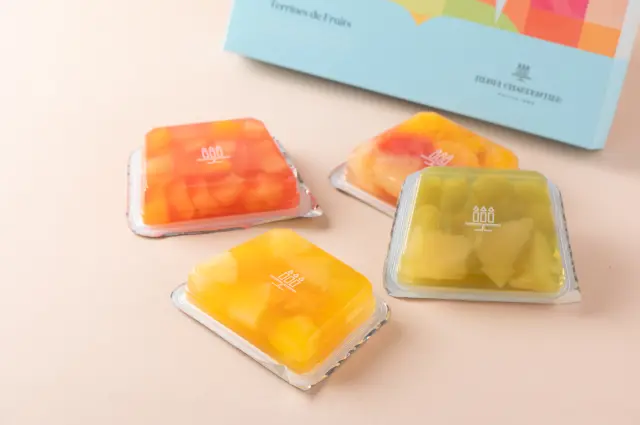 見た目も美しい季節限定商品も