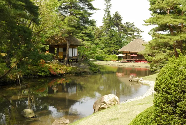国指定名勝 会津松平氏庭園 御薬園
