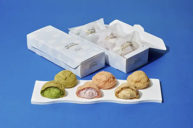 もっちり食感の「mou-mou chouxムームーシュー」