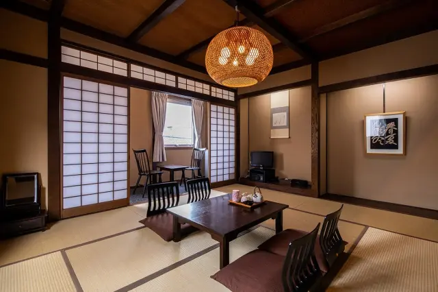 畳の落ち着きを満喫できる和室