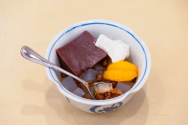 みはしの定番「あんみつ」
