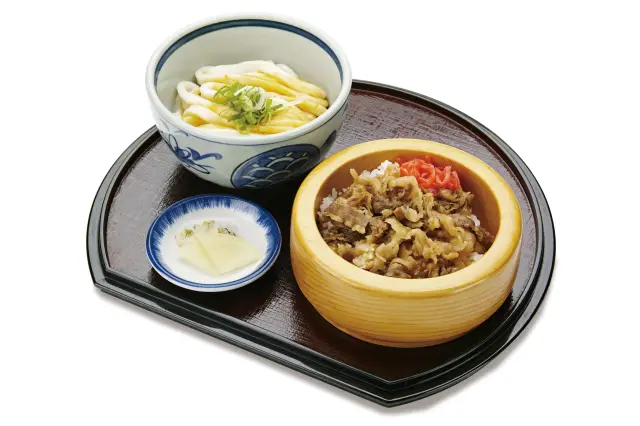 松阪牛の牛丼定食