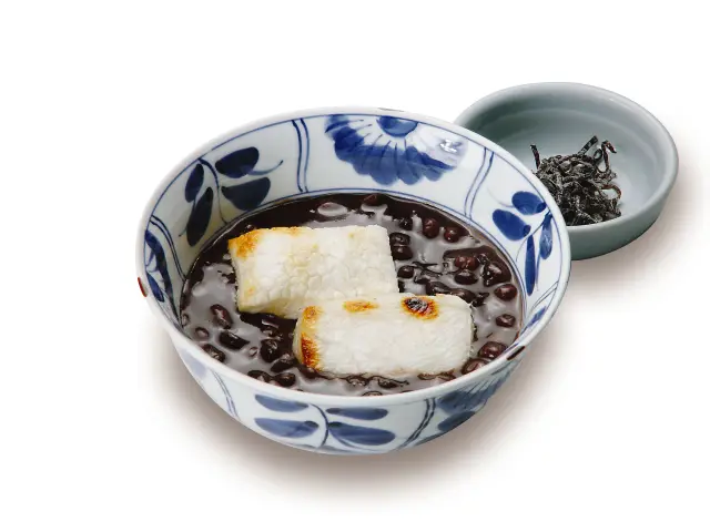 田舎ぜんざいといった甘味も用意している