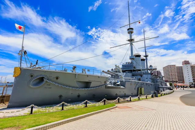 世界三大記念艦のひとつと言われる「三笠」