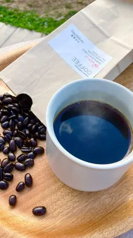 厳選オリジナルブレンド豆でじっくり丁寧に入れたコーヒー