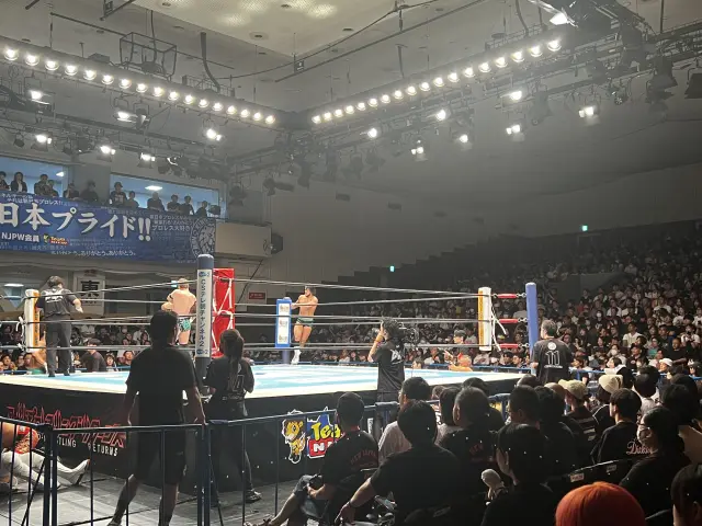 被稱為職業摔角聖地的「後樂園會館」