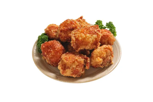 やわらかなモモ肉を使った骨なしからあげ